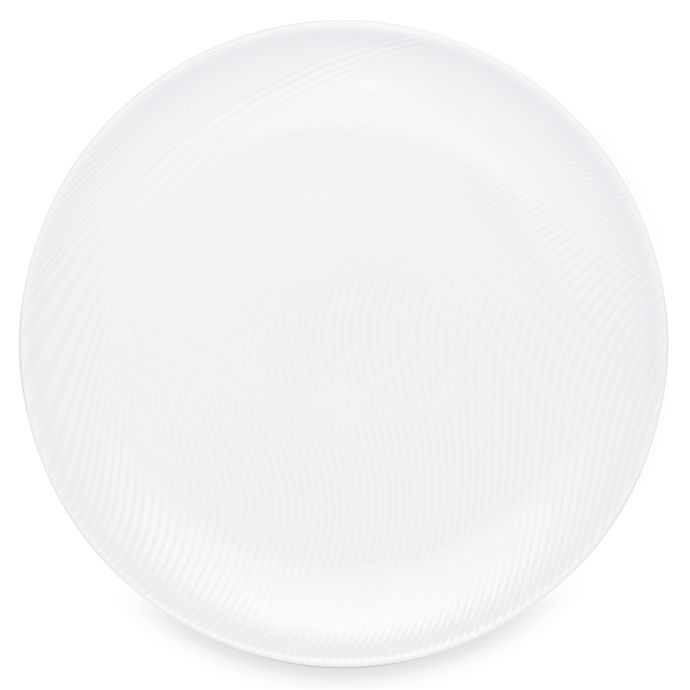 slide 1 of 2, Noritake White on White Dune Round Dinner Plate, 1 ct