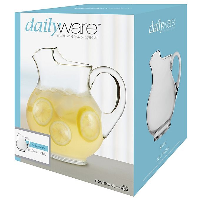 slide 2 of 2, Dailyware Belly Pitcher, 1 ct