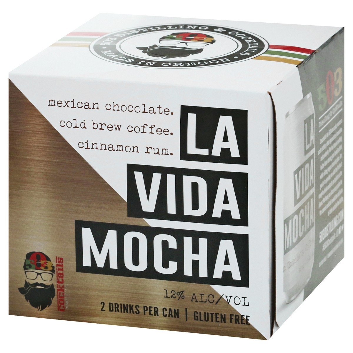 slide 2 of 11, 503 Distilling La Vida Mocha Cocktails 4 ea, 4 ct