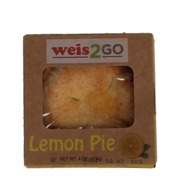 slide 1 of 1, 4" Lemon Pie, 4 oz