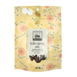 Endangered Species Hello Spring Animal Shaped Milk Chocolate Mix