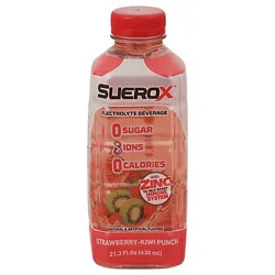 Suerox Electrolyte Beverage Strawberry Kiwi Punch - 21.3 Fl. Oz.