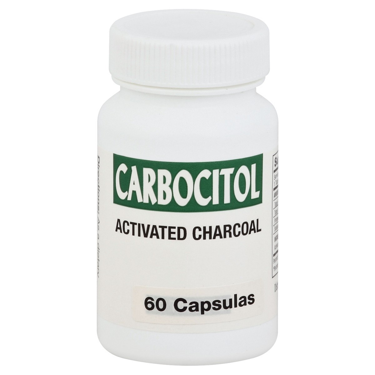slide 3 of 3, Duy Carbocitol Activated Charcoal 60 ea, 60 ct