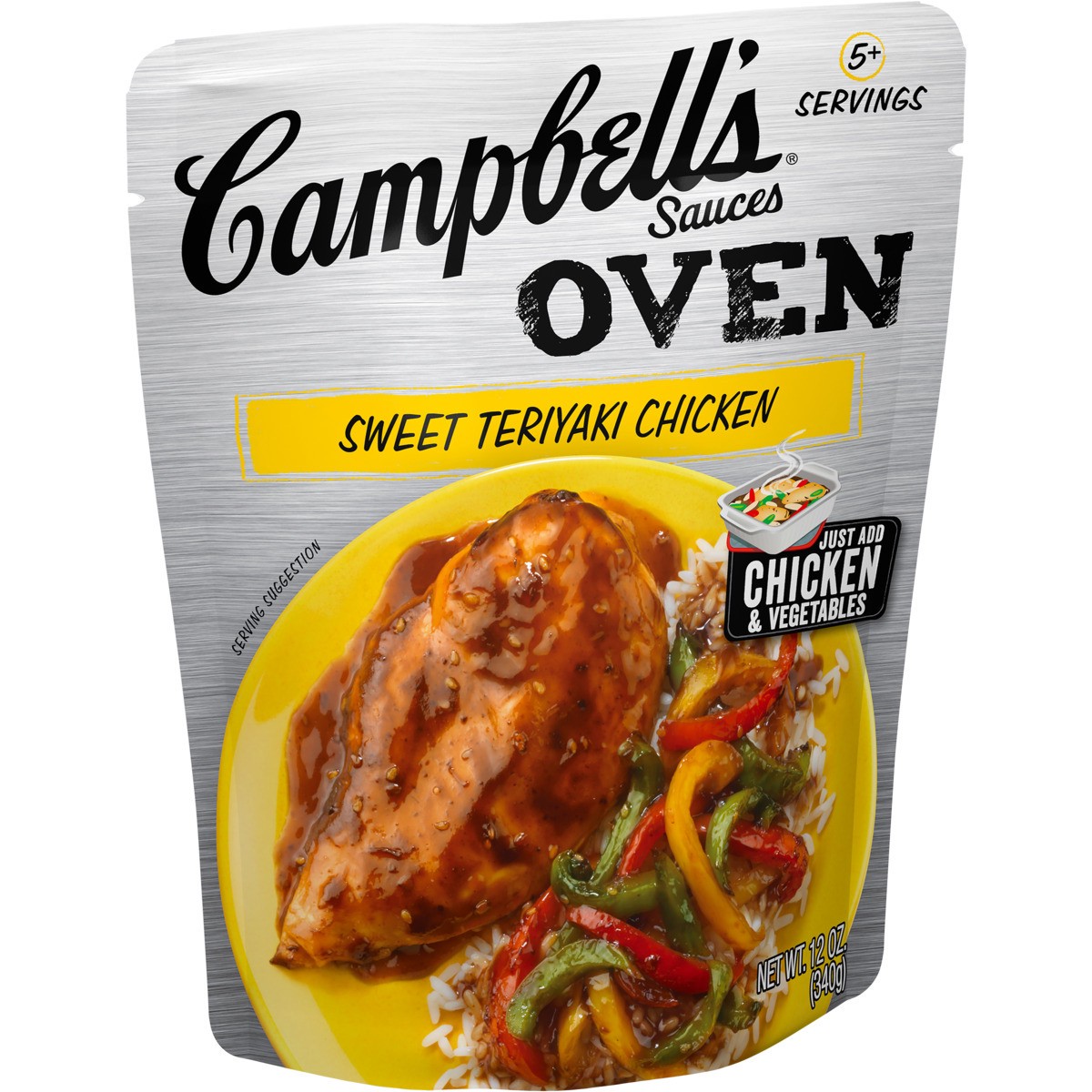 slide 3 of 11, Campbell's Campbells Teriyaki Oven Chicken Sauce, 12 oz