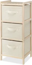 Whitmor 3-Drawer Storage Chest - Cream