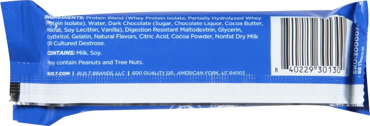 slide 3 of 9, Built Cookies 'N Cream Bar 1.69 oz, 1.69 oz