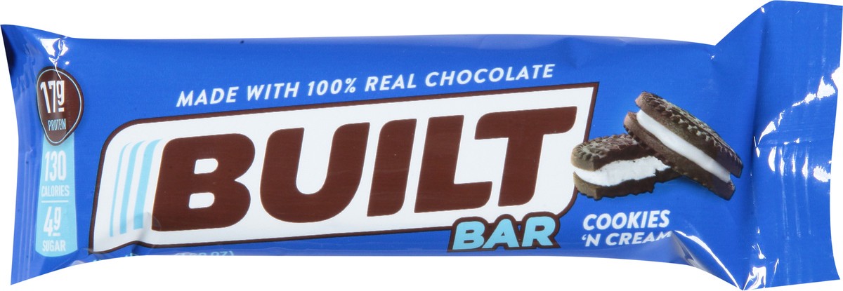 slide 6 of 9, Built Cookies 'N Cream Bar 1.69 oz, 1.69 oz