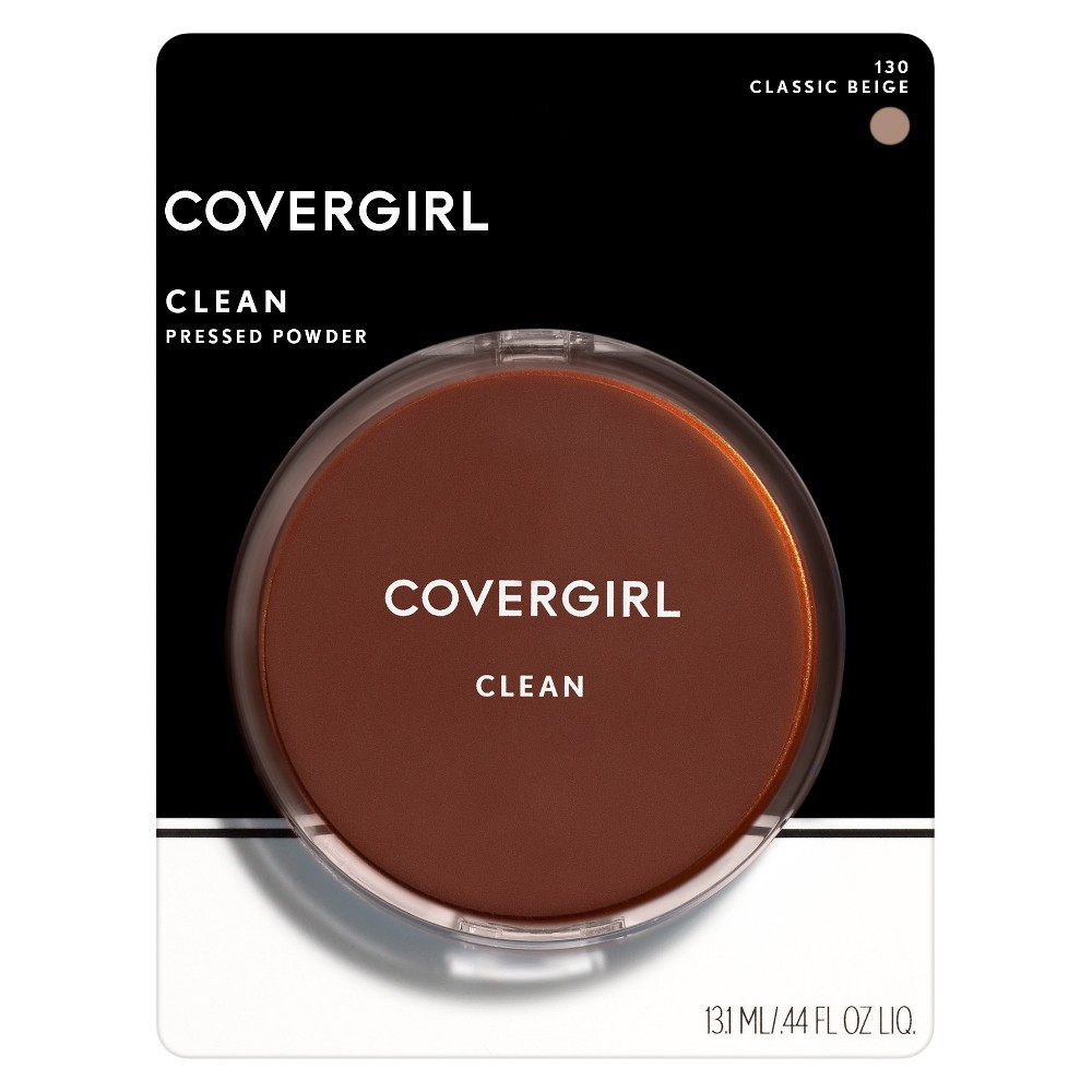 slide 3 of 7, Covergirl COVERGIRL Clean Pressed Powder Classic Beige 130, 11 G 0.39 OZ, 1 ct