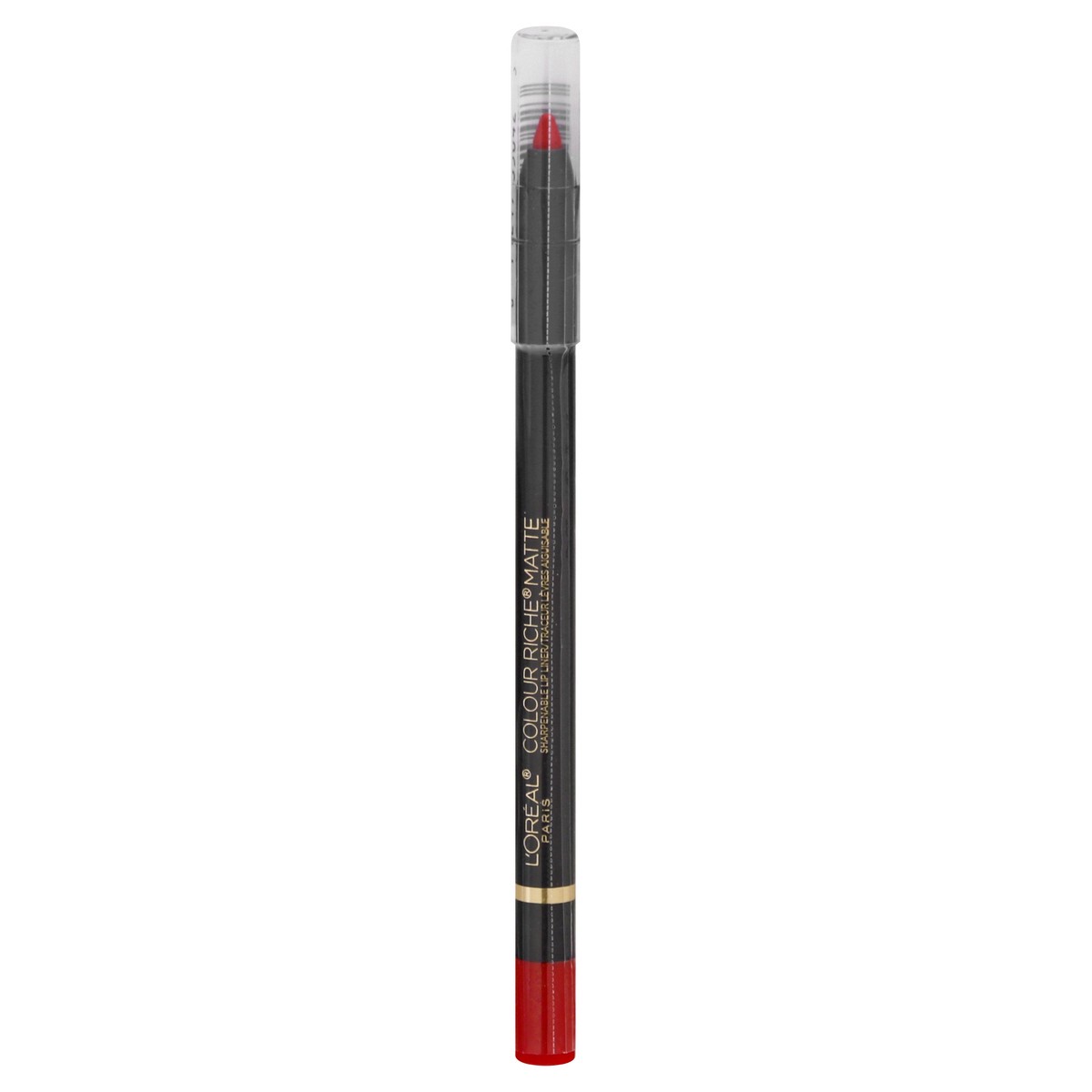 slide 3 of 9, L'Oréal Colour Riche Matte in Manhattan 100 Sharpenable Lip Liner 0.04 oz, 0.04 oz