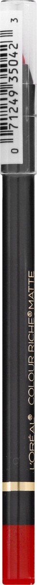 slide 7 of 9, L'Oréal Colour Riche Matte in Manhattan 100 Sharpenable Lip Liner 0.04 oz, 0.04 oz