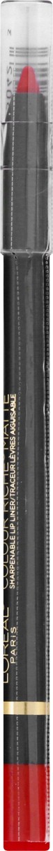 slide 8 of 9, L'Oréal Colour Riche Matte in Manhattan 100 Sharpenable Lip Liner 0.04 oz, 0.04 oz