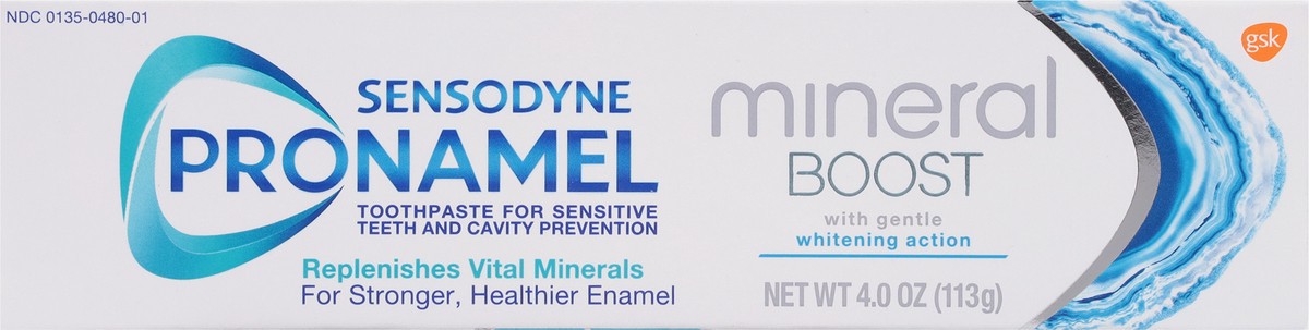 slide 4 of 10, Sensodyne Pronamel Mineral Boost Whitening Action Toothpaste, 3.4 oz