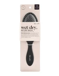 Kitsch Recycled Plastic Wet/Dry Brush - Black