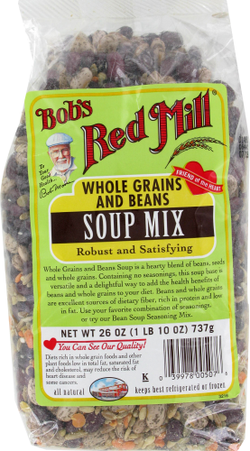 slide 1 of 1, Bob's Red Mill Bobs Red Mill Whole Grains Beans Soup Mix, 26 oz