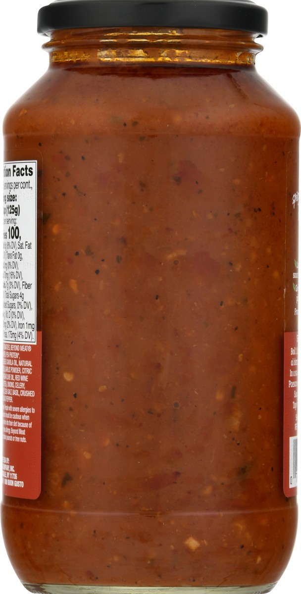 slide 10 of 11, Paesana Spicy Plant-based Bolognese Sauc, 25 oz