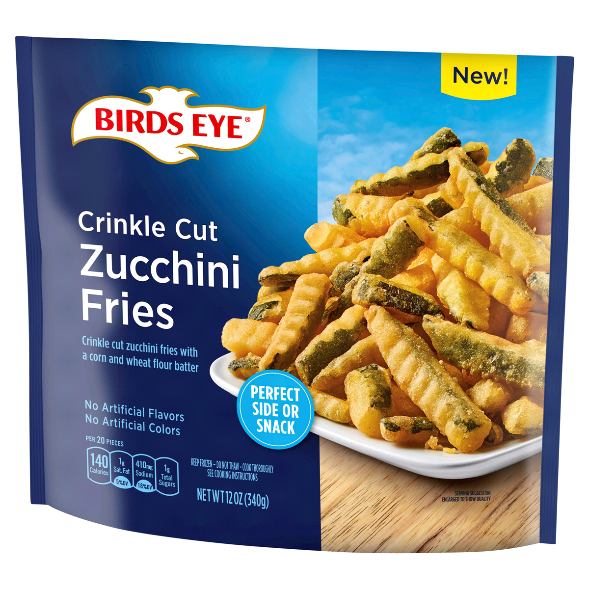 slide 1 of 1, Birds Eye Crinkle Cut Zucchini Fries, 12 oz