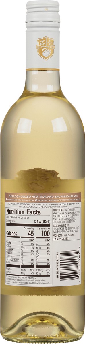 slide 5 of 13, Giesen Sauvignon Blanc 25.4 fl oz, 25.4 fl oz
