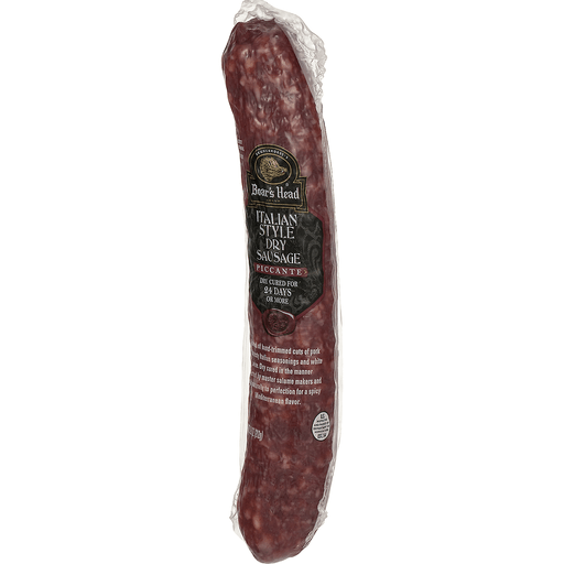 slide 3 of 9, Boars Head Dry Sausage, Italian Style, Uncured, 7.5 oz