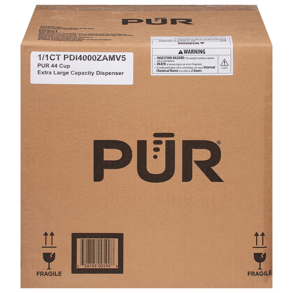 slide 1 of 12, PUR 44 Cup Extra Large Capacity Water Dispenser, 1 ct