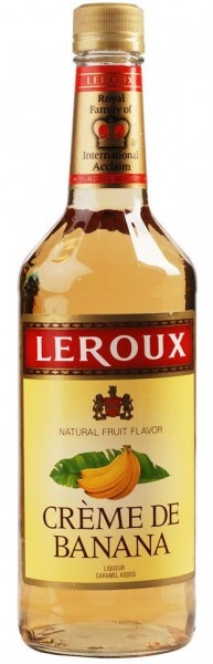 slide 1 of 1, Leroux Creme De Banana Liqueur, 750 ml