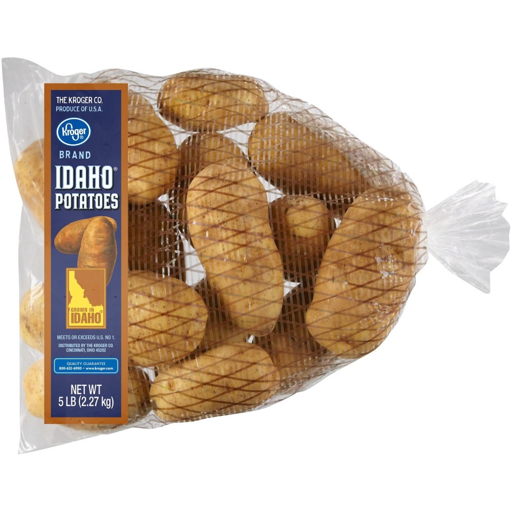 slide 1 of 1, Idaho Potatoes, 5 lb