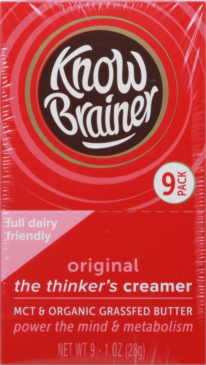 slide 3 of 14, Know Brainer 9 Pack Original Creamer 9 ea - 9 ct, 9 ct