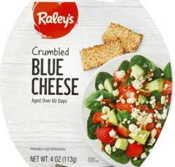 Raley's Blue Cheese, Crumbled - 4 oz