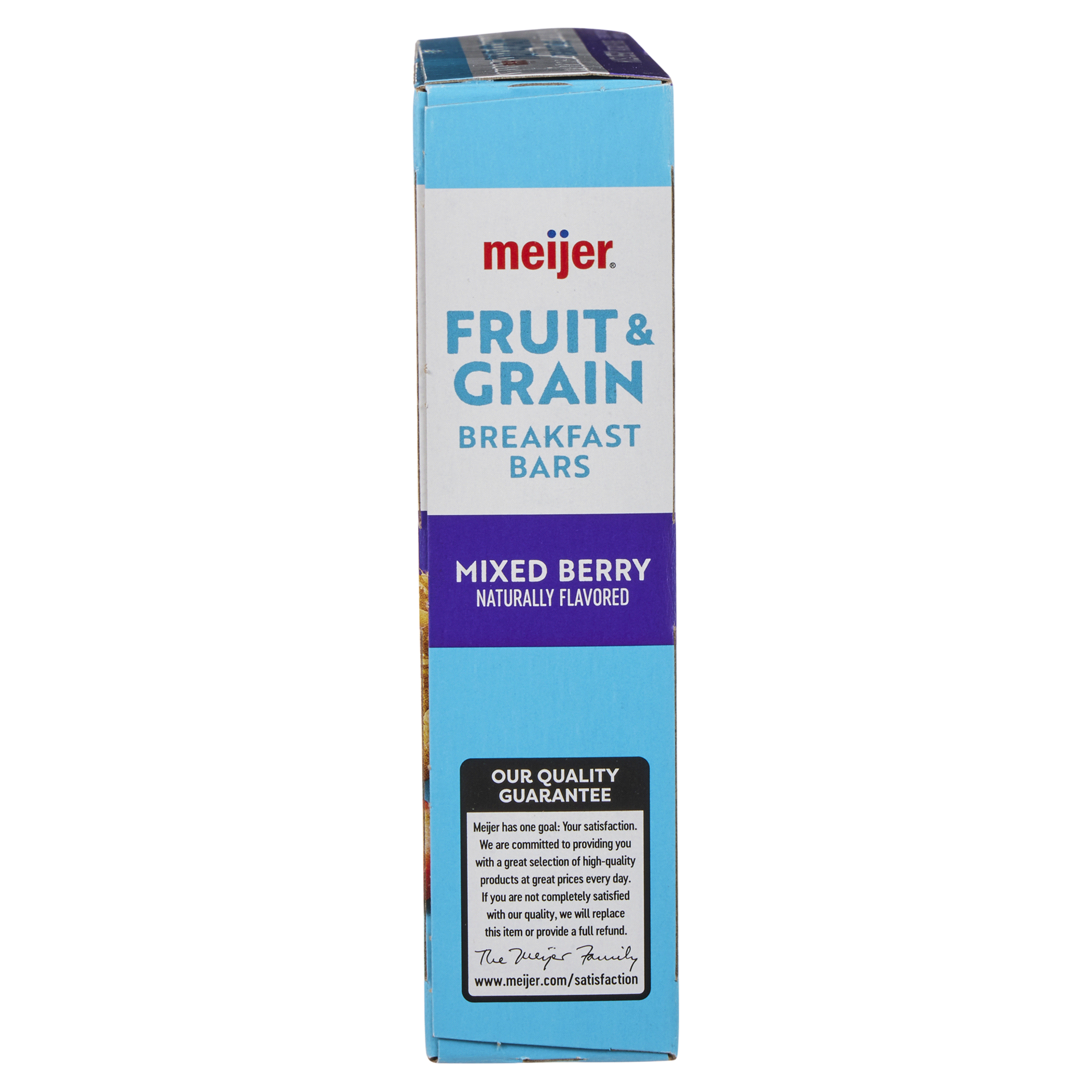 slide 13 of 29, Meijer Fruit & Grain Mixed Berry Breakfast Bar, 8 ct, 1.3 oz