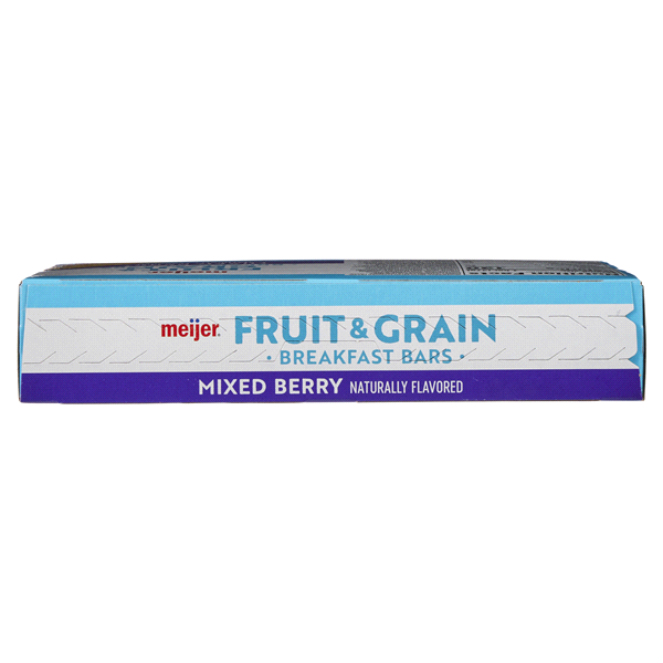 slide 19 of 29, Meijer Fruit & Grain Mixed Berry Breakfast Bar, 8 ct, 1.3 oz