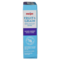 slide 23 of 29, Meijer Fruit & Grain Mixed Berry Breakfast Bar, 8 ct, 1.3 oz