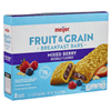slide 6 of 29, Meijer Fruit & Grain Mixed Berry Breakfast Bar, 8 ct, 1.3 oz