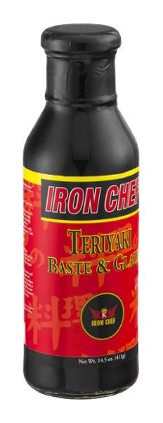 slide 1 of 1, Iron Chef Baste Glaze Teriyaki, 14.5 fl oz