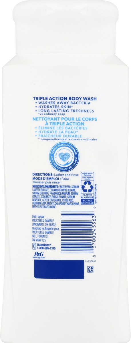 slide 4 of 9, Safeguard Triple Action Fresh Clean Scent Body Wash 621 ml, 621 ml