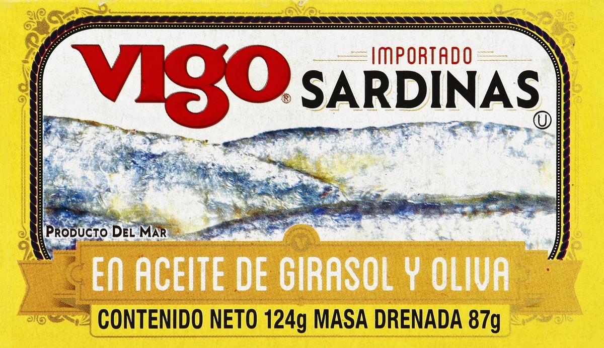 slide 2 of 5, Vigo Sardines 4.375 oz, 4.38 oz