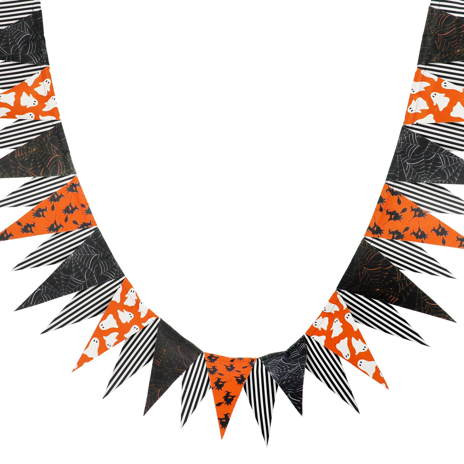 slide 2 of 2, 6ft. Halloween Flag Garland By Ashland, 6 ft