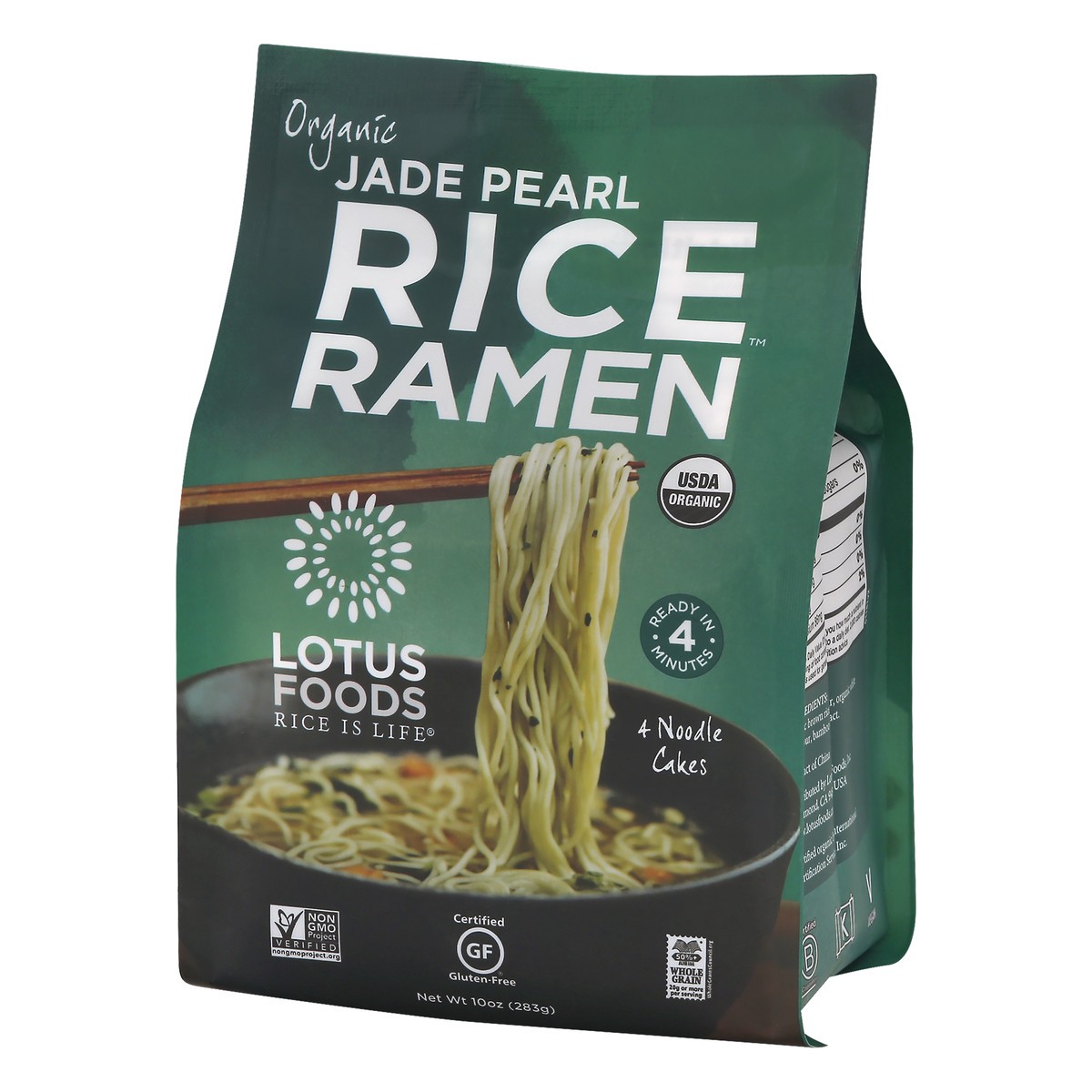 slide 9 of 9, Lotus Foods Organic Jade Pearl Rice Ramen 10 oz, 10 oz