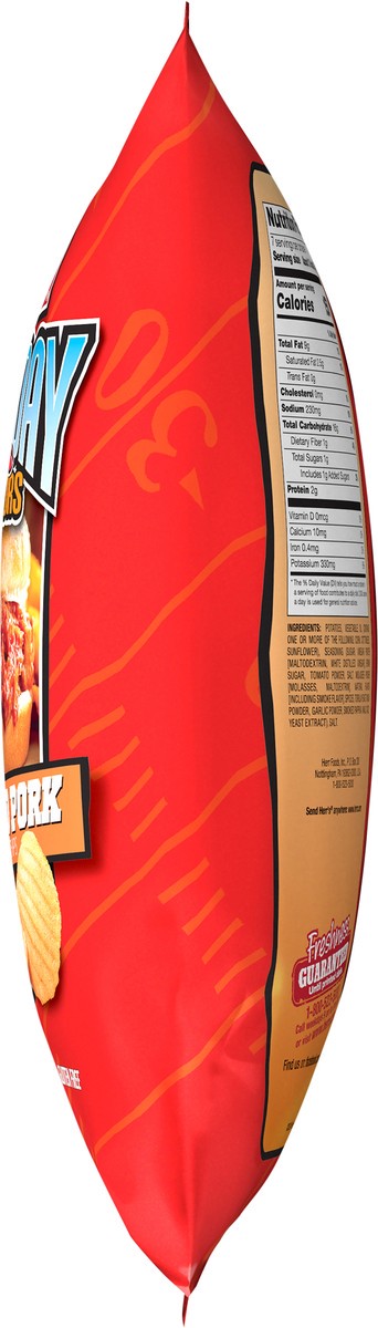 slide 13 of 13, Herrs Chip Bbq Pulled Pork, 7 oz