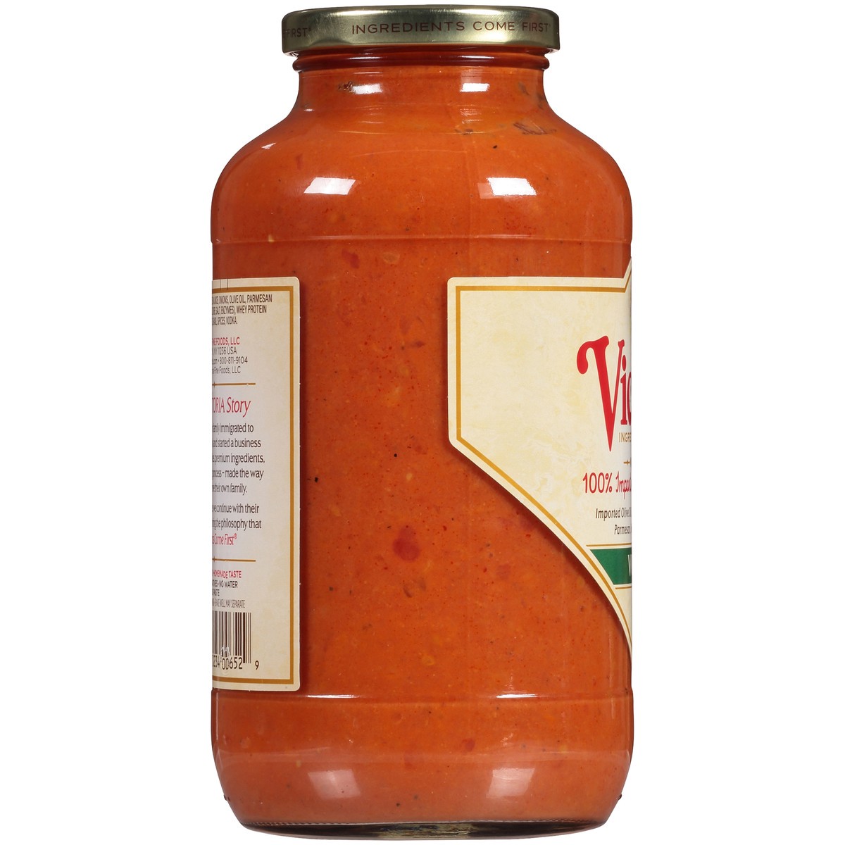 slide 5 of 7, Victoria Vodka Sauce 40 oz. Jar, 40 oz