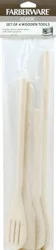 Farberware Wooden Classic Set of 4 Tools 4 ea
