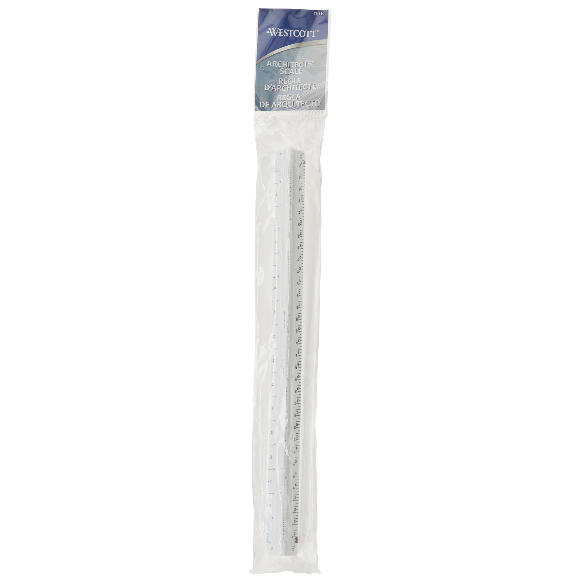 slide 2 of 4, C-Thru Scholastic Architects' Scale, 12 in