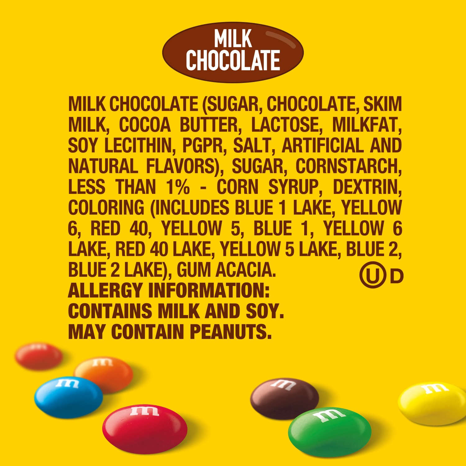 slide 2 of 8, M&M's Milk Chocolate Candy Peg Bag, 5.3 oz, 5.3 oz