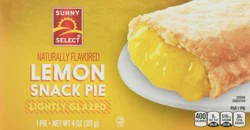 Sunny Select Lightly Glazed Lemon Snack Pie 4 oz