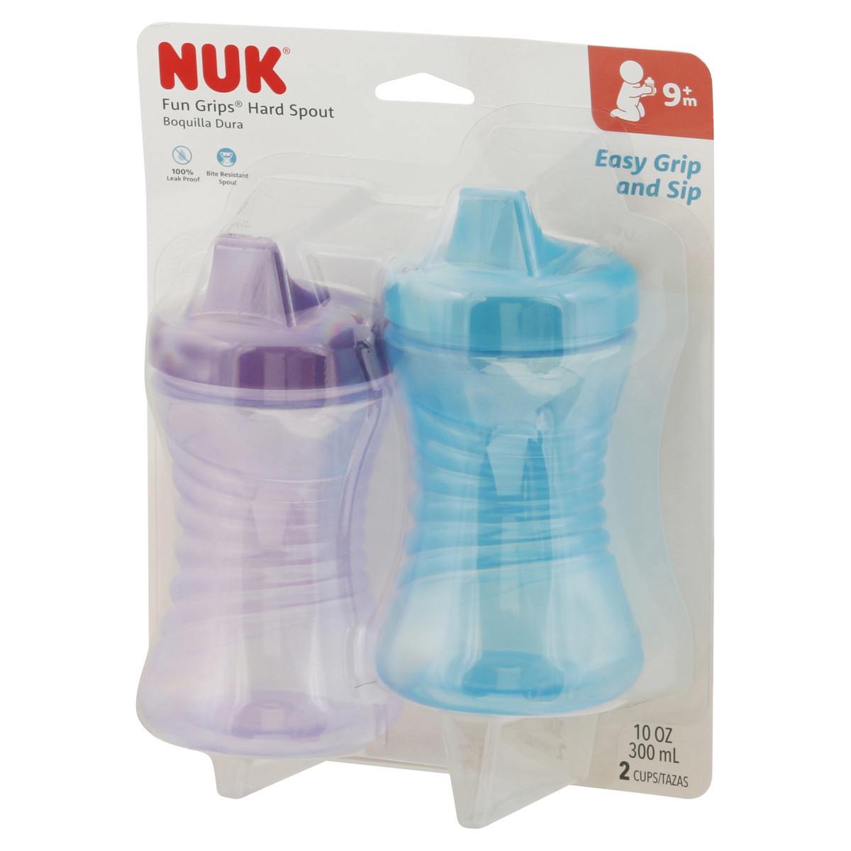 slide 6 of 9, Nuk Fun Grips Girl, 2 ct; 10 oz