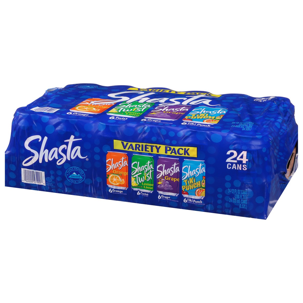 slide 11 of 13, Shasta Variety Pack Soda - 24 ct, 24 ct