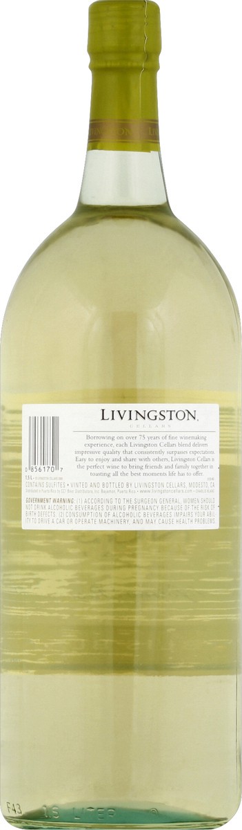 slide 3 of 4, Livingston Cellars White Wine, 1.50 liter