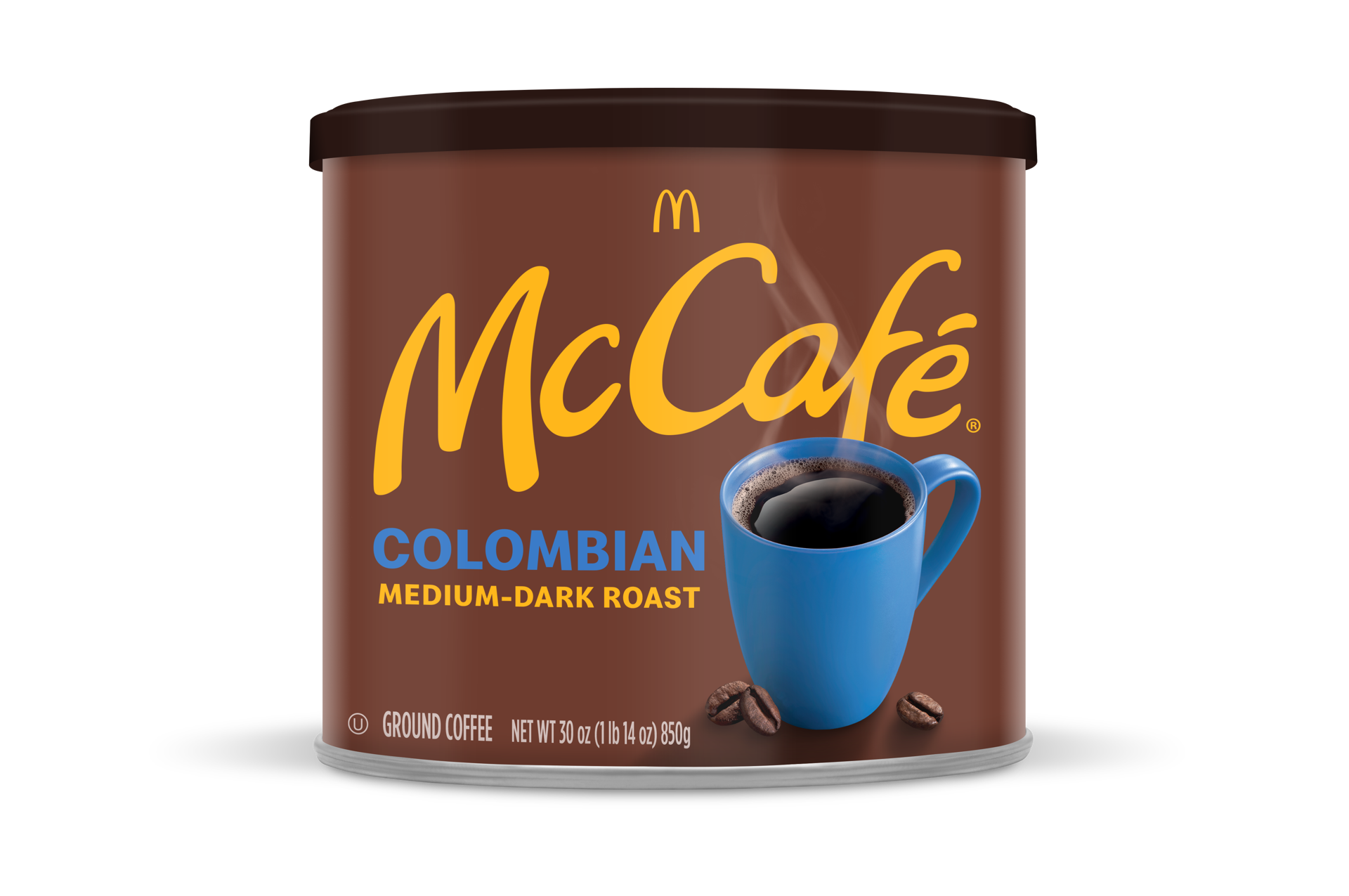 slide 2 of 2, McCafé Colombian, Ground Coffee, Medium Roast, Canned - 30 oz, 30 oz