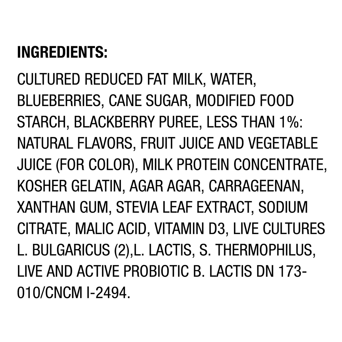 slide 2 of 8, Dannon Activia Fruit On The Bottom Blueberry/Blackberry Lowfat Probiotic Yogurt, 4 ct; 4 oz