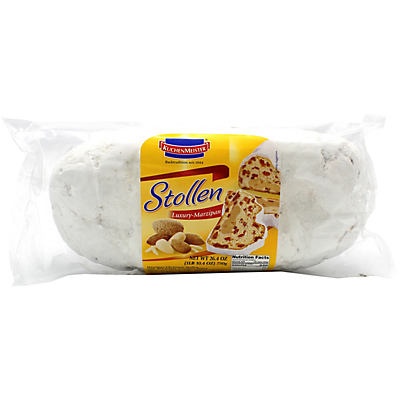 slide 1 of 1, Kuchenmeister Marzipan Stollen, 26.4 oz
