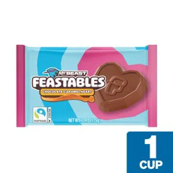 1ct Feastables Caramel Heart