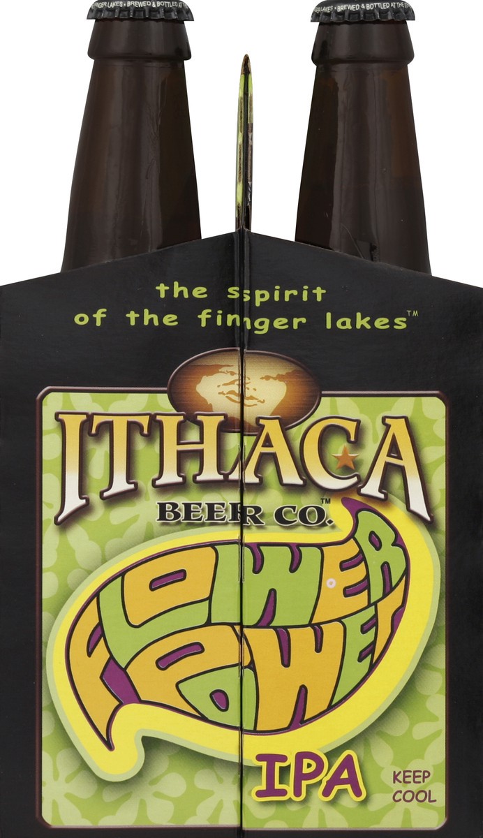 slide 3 of 4, Ithaca Cold-Crafted Ale - India Pale Flower Power, 6 ct; 12 oz